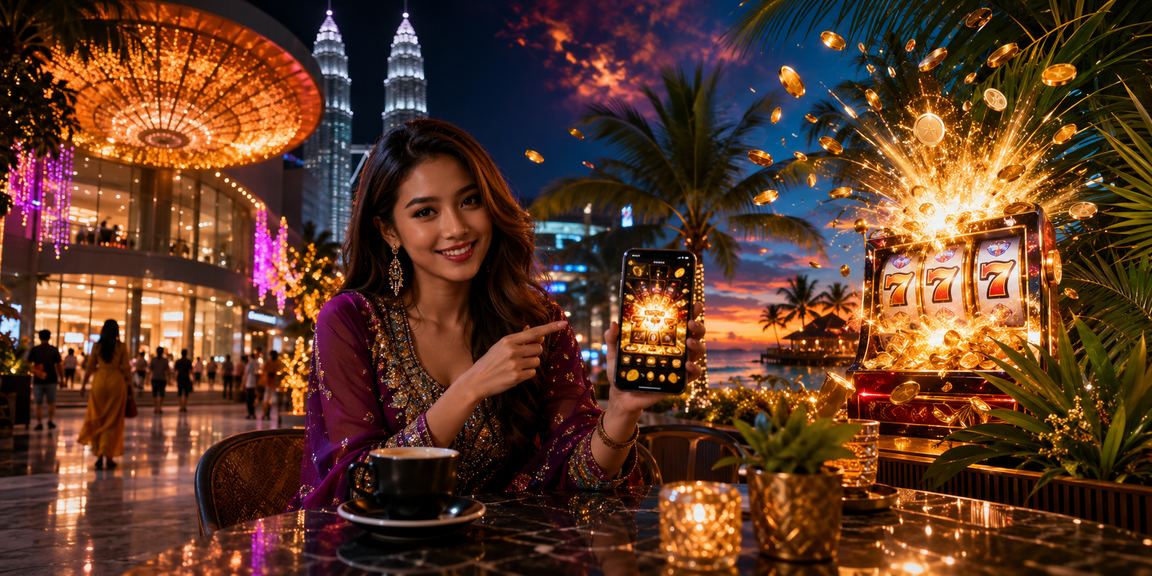 Pengguna Kuala Lumpur bermain slot game dalam talian di platform mh144 gaya Melayu